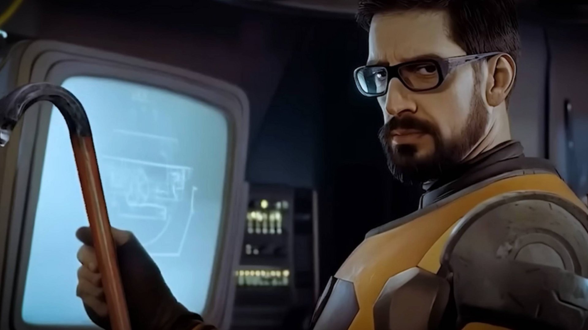Нейросеть сгенерировала Half Life 2 в стиле 80-х годов смотреть онлайн