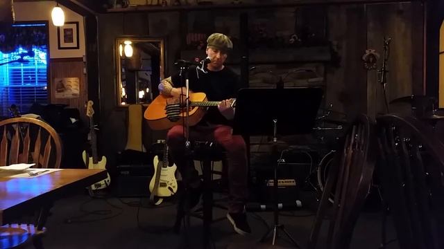 George Bohdan covering Oasis "Don't Go Away " and Ryan Adams "It Takes Two" at open mike смотреть онлайн