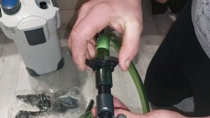 Запуск фільтра,SUNSUN HW 302.