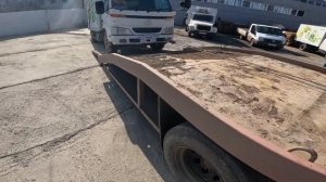 Эвакуаторщик без опыта. Перевозка Toyota Dyna фургон.