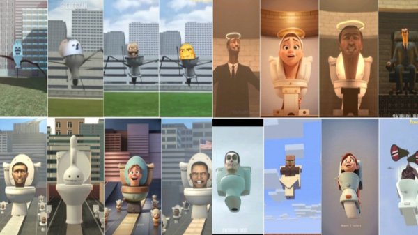 Skibidi Toilet 🚽 Mega Battle 🕰️