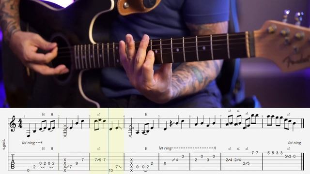Touch The Sky - BLACK PUMAS (Guitar Playthrough With Downloadable Tab) смотреть онлайн