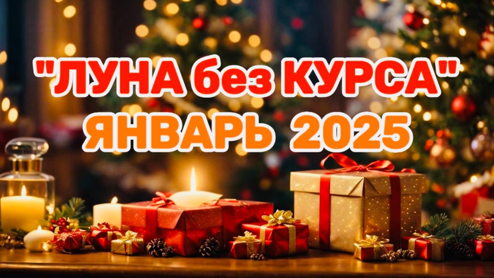 ЯНВАРЬ 2025: "ЛУНА без КУРСА" или самое БЕСПЕРСПЕКТИВНОЕ ВРЕМЯ месяца!!! смотреть онлайн