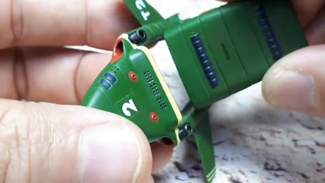 Thunderbirds Thunderbird 2 by Konami Volume 1, gashapon model review смотреть онлайн