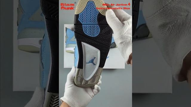 Распаковка Nike Air Jordan 4 Retro University Blue
