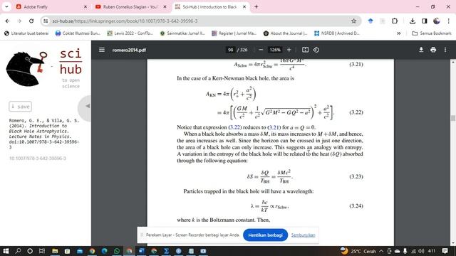 Termodinamika Lubang Hitam смотреть онлайн