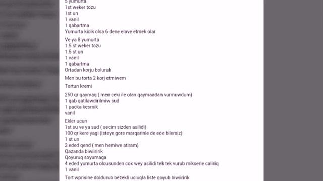 Ekler tortunun hazirlanmasi🍰 смотреть онлайн