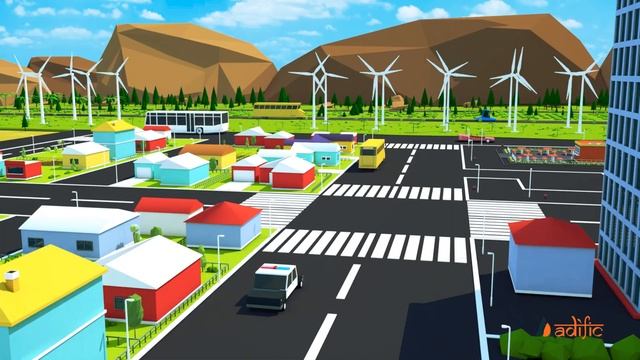 Smart City Animation Video смотреть онлайн