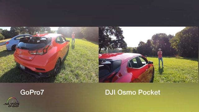 GoPro 7 vs DJI Osmo Pocket - Hyundai Veloster N vs. Subaru WRX - Al Vázquez y Javier Mota смотреть онлайн