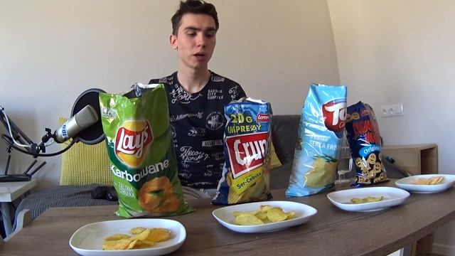 WIELKI TEST NAJPOPULARNIEJSZYCH CHIPSÓW! - LAY'S, CRUNCHIPS I INNE! смотреть онлайн