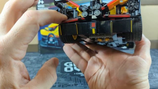 Lego Technic Bugatti review смотреть онлайн