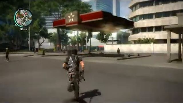 Just Cause 2 Strange Glitch (Floating Building) смотреть онлайн