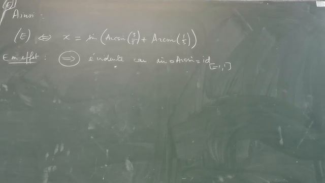 arcsinx=arcsin3/5+arcsin1/3 смотреть онлайн