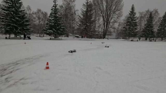 Снежные соревы!