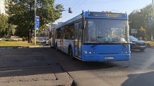 Автобус ЛиАЗ 6213.22 №081413 по маршруту 3 в городе Химки МО
