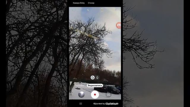Облачно, кучево-слоистые облака и снегопад вечером 3 декабря. Часть 1 смотреть онлайн