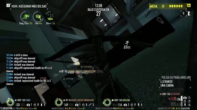 Payday 2 Piromanos ONE DOWN ¡¡¡odio las cabras!!! смотреть онлайн
