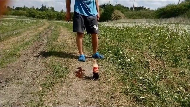 Experiment Mentol Mentos + Coca Cola