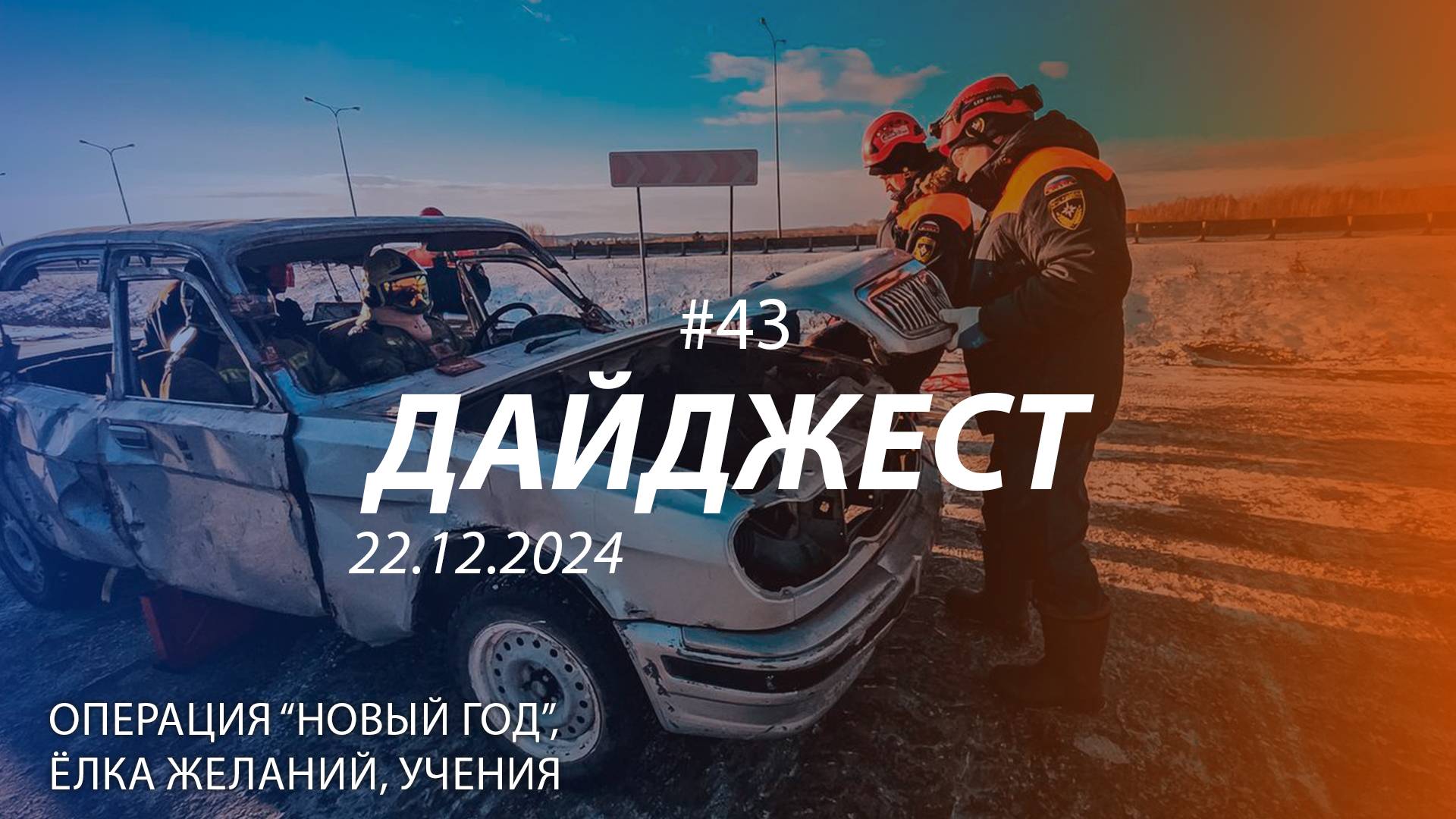 Дайджест #43 | Учения, операция "Новый год", "Ёлка желаний" | 22.12.2024 смотреть онлайн