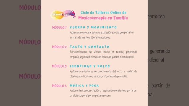 MUSICOTERAPIA EN FAMILIA смотреть онлайн