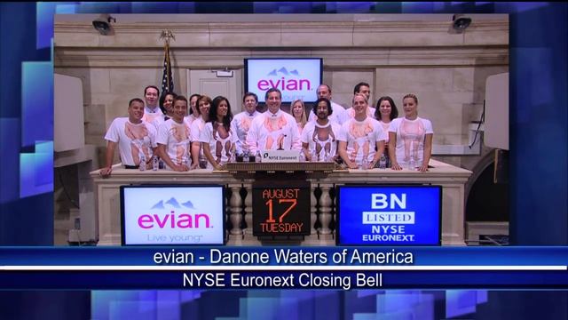Evian® Celebrates Live young® Month in New York City смотреть онлайн
