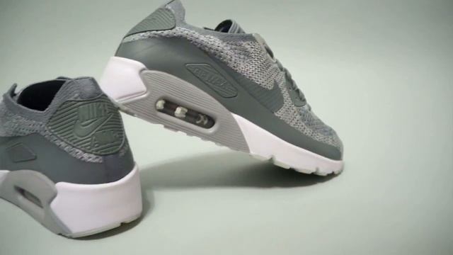 Nike Air Max 90 Ultra 2.0 Flyknit Cool Grey смотреть онлайн