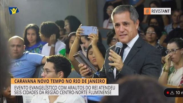 Reportagem - Caravana Novo Tempo com Arautos do Rei смотреть онлайн