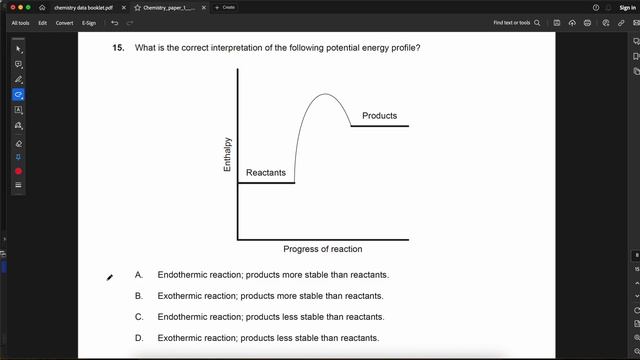 IB Chemistry Paper 1 May 2022 SL TZ 1 (M22 Chem P1 May TZ 1) смотреть онлайн