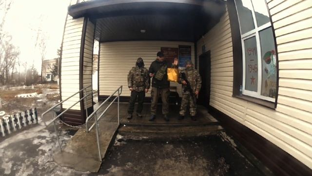 В гости на передовую на Курском направлении.... очередная поездка к парням. смотреть онлайн