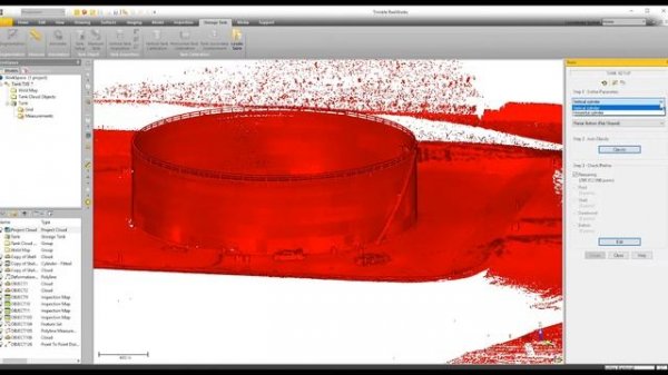 Storage Tanks - Trimble RealWorks