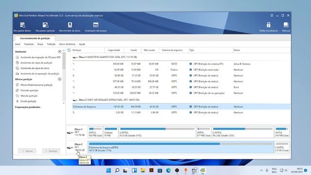 Como criar, excluir e juntar uma partição no HD OU SSD - MiniTool Partition Wizard - 2021 смотреть онлайн