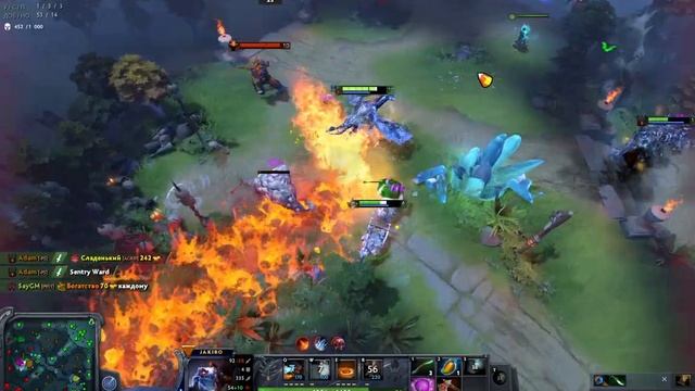 Огонь и лед Dota 2 смотреть онлайн