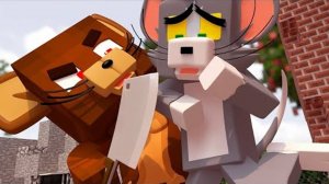 ДЖЕРРИ СТАЛ ГИГАНТОМ! ТОМ И ДЖЕРРИ В МАЙНКРАФТ [перезалив]