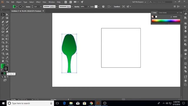 How to Make a Vector Button Icon Design in illustrator for beginners смотреть онлайн