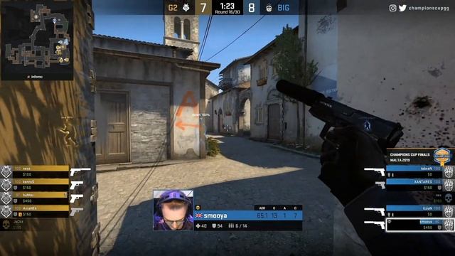 [RU] G2 vs BIG | Inferno | Champions Cup Finals смотреть онлайн
