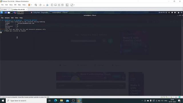 How Hackers sent spam SMS and Email in Kali Linux | TBomb | 2022 | How-To смотреть онлайн