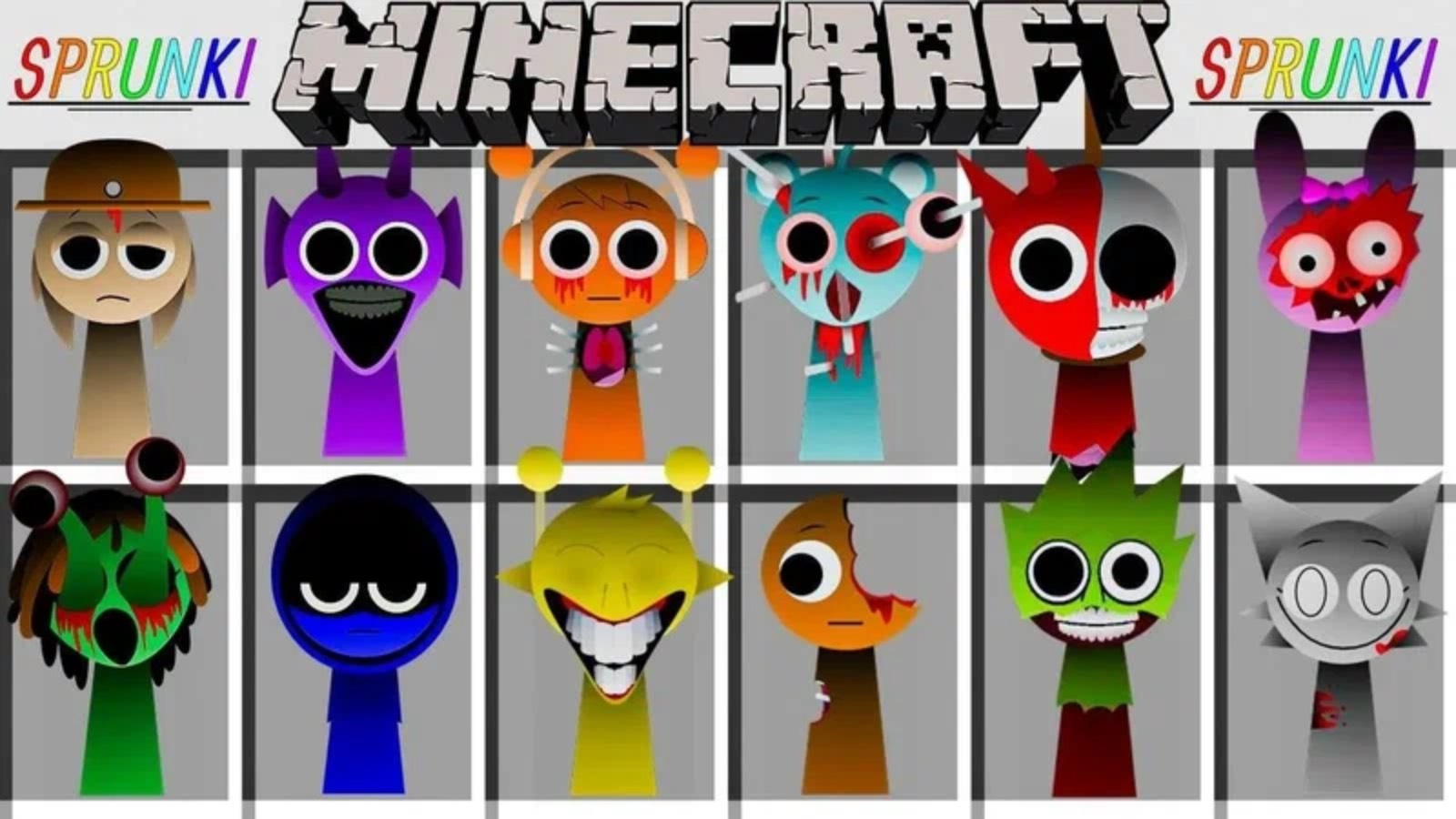 Онлай игры. Sprunki. Спрунки. Смотрим отдыхаем. смотреть онлайн