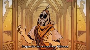 MUST HAVE BEEN THE WIND: Skyrim Guard Song