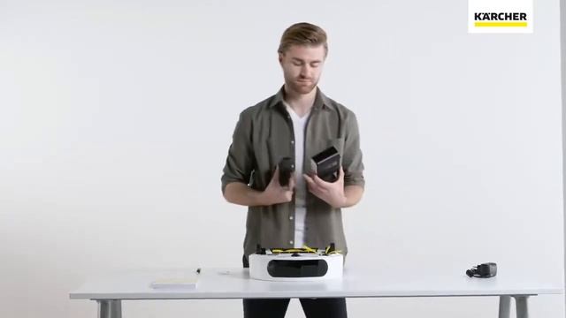 Подготовка к работе Kärcher RC 3 смотреть онлайн