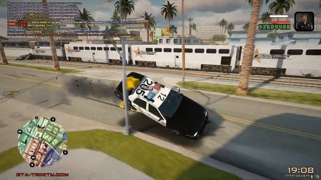 ПЕРВЫЙ ПАТРУЛЬ в ГЕТТО в LSSD на ПЕРВОМ СЕРВЕРЕ TRINITY RP в GTA SAMP смотреть онлайн