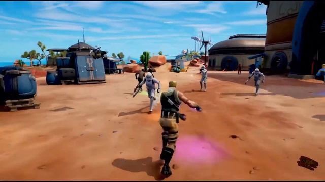 *NEW UPDATE* LightSaber and E-11 Blaster - Fortnite! смотреть онлайн