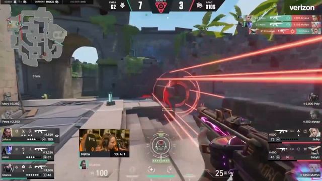 Day 1 - Game 2 | X10S vs G2 | VALORANT Game Changers Championship - Groups смотреть онлайн