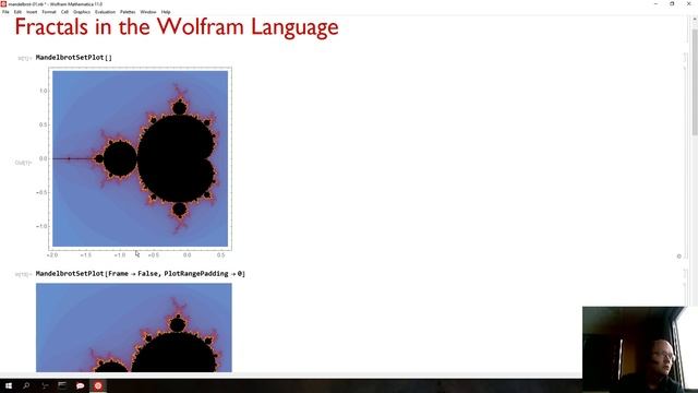 MandelbrotSetPlot in the Wolfram Language смотреть онлайн