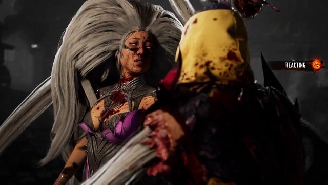 MK1 - Sindel "Hair Comes Trouble" Fatality on Hellfire Scorpion смотреть онлайн