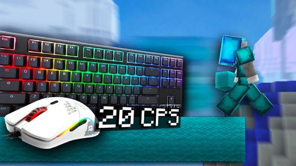 Godbridging + Moonwalking Keyboard Mouse ASMR Sounds | Hypixel Bedwars