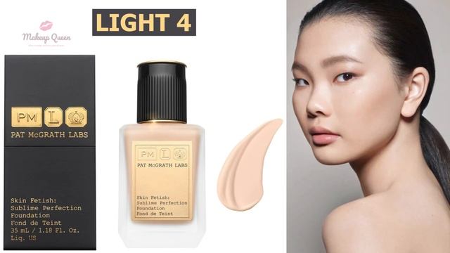 Shades And Swatches Of Pat McGrath Labs Skin Fetish Sublime Foundation (Fair, Light) 2022