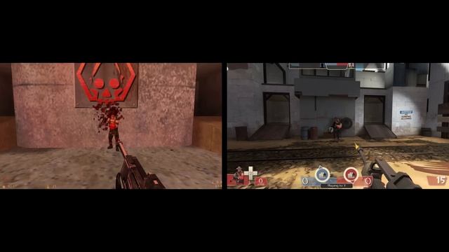TF2 VS TFC: The Evolution of the Sniper смотреть онлайн