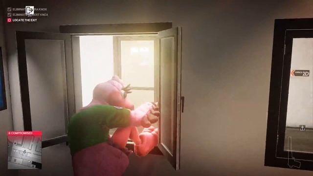 The Flying Hitman Easter Egg - Hitman 2