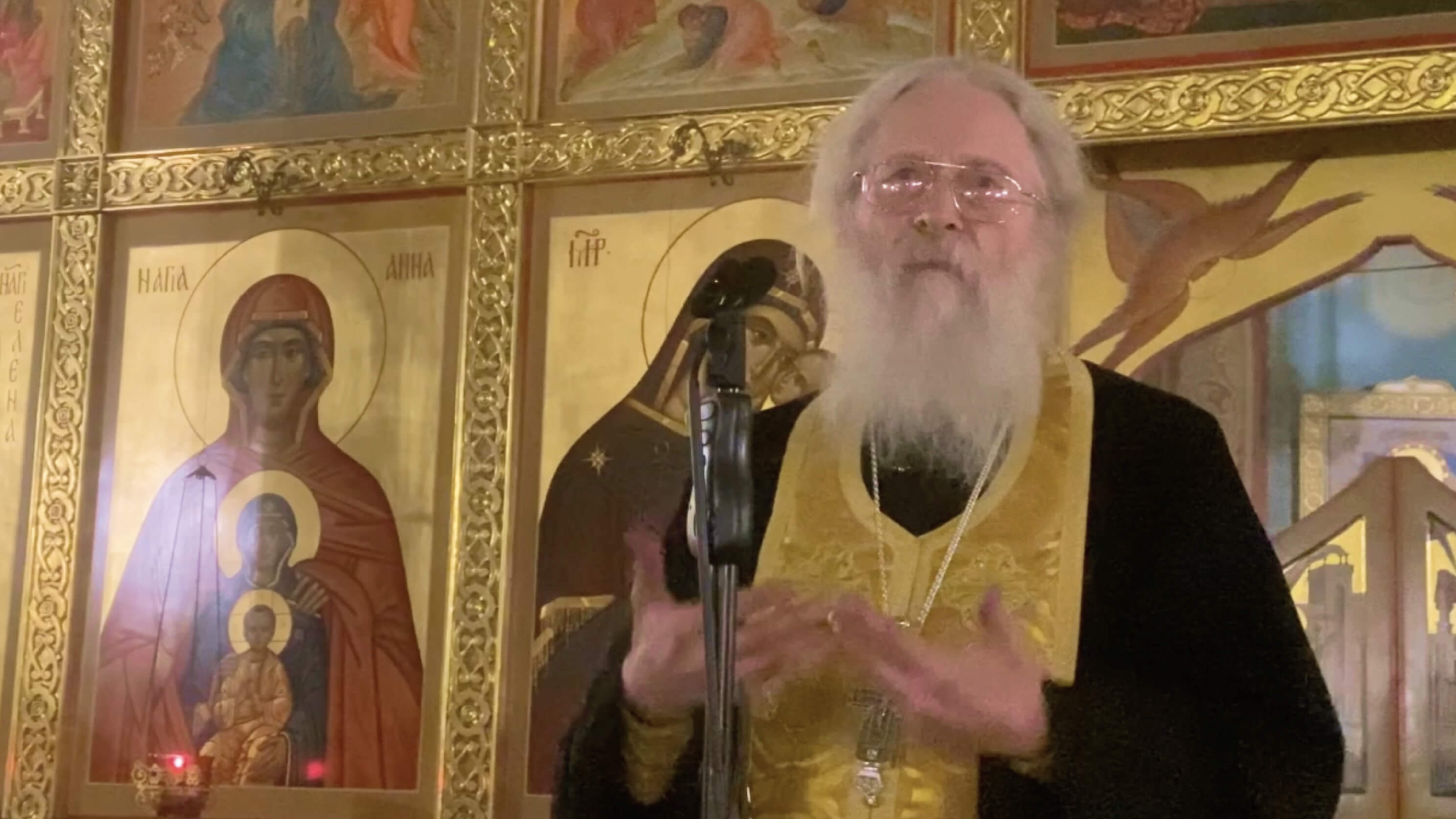 Внутреннее устроение храма — трёхчастное. Проповедь третья из цикла О ХРАМЕ БОЖИЕМ. 21.12.2024 г. смотреть онлайн