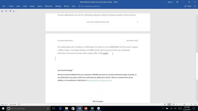 WORD 2016 Tips & Tricks | On Time Tech | (415) 294-5250 смотреть онлайн